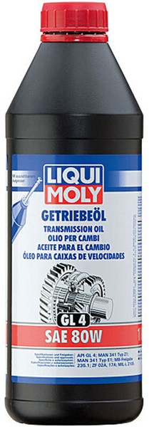 Liqui Moly GetriebeöL (GL4) SAE 80W 1 Liter-image