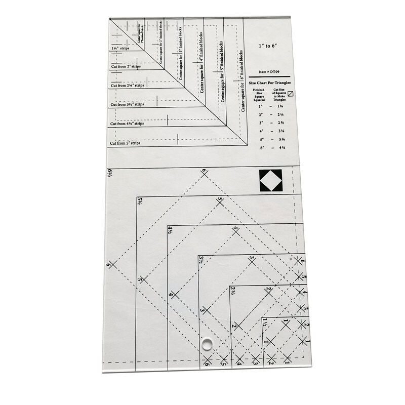 Square Squared Ruler Wing Clipper Quilting Tool Sewing Tools for ...