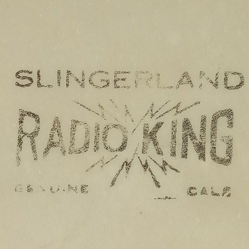 Slingerland 18"Floor Tom/Bass Drum Calf Skin Head Radio King Vintage 40s-50s USA - 第 2/7 張圖片