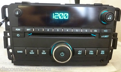 06 07 08 Chevrolet Monte Carlo Impala Radio CD Player Aux