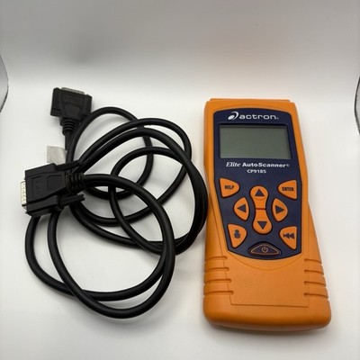 Actron Elite Auto Scanner Cp9185 With Cables