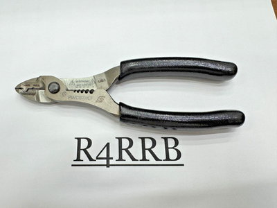 #ad Snap on Tools USA NEW RARE BLACK Soft Grip 7quot; Wire Stripper Plier PWCS7ACFBK $69.95