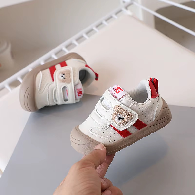 2025 Fashion Toddler Shoes for Baby PU Leather Infant Girl'S
