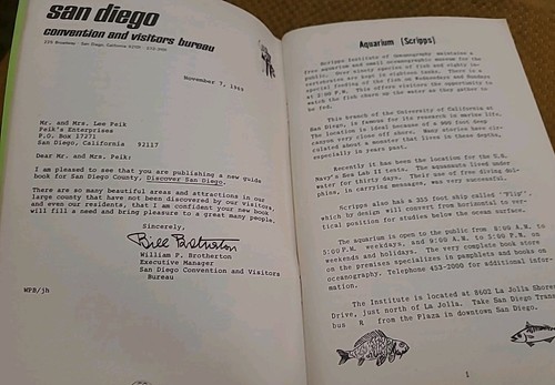 Discover San Diego 1969 Vintage Travel Tourist Guide by Leander & Rosalie Peik - Imagen 7 de 11