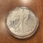 2021 w proof silver American eagle- type 1 in acrylic capsule