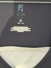 ION ACTIF Women’s XS Activewear Top USA Made Polyester Lycra Blend Lightweigh