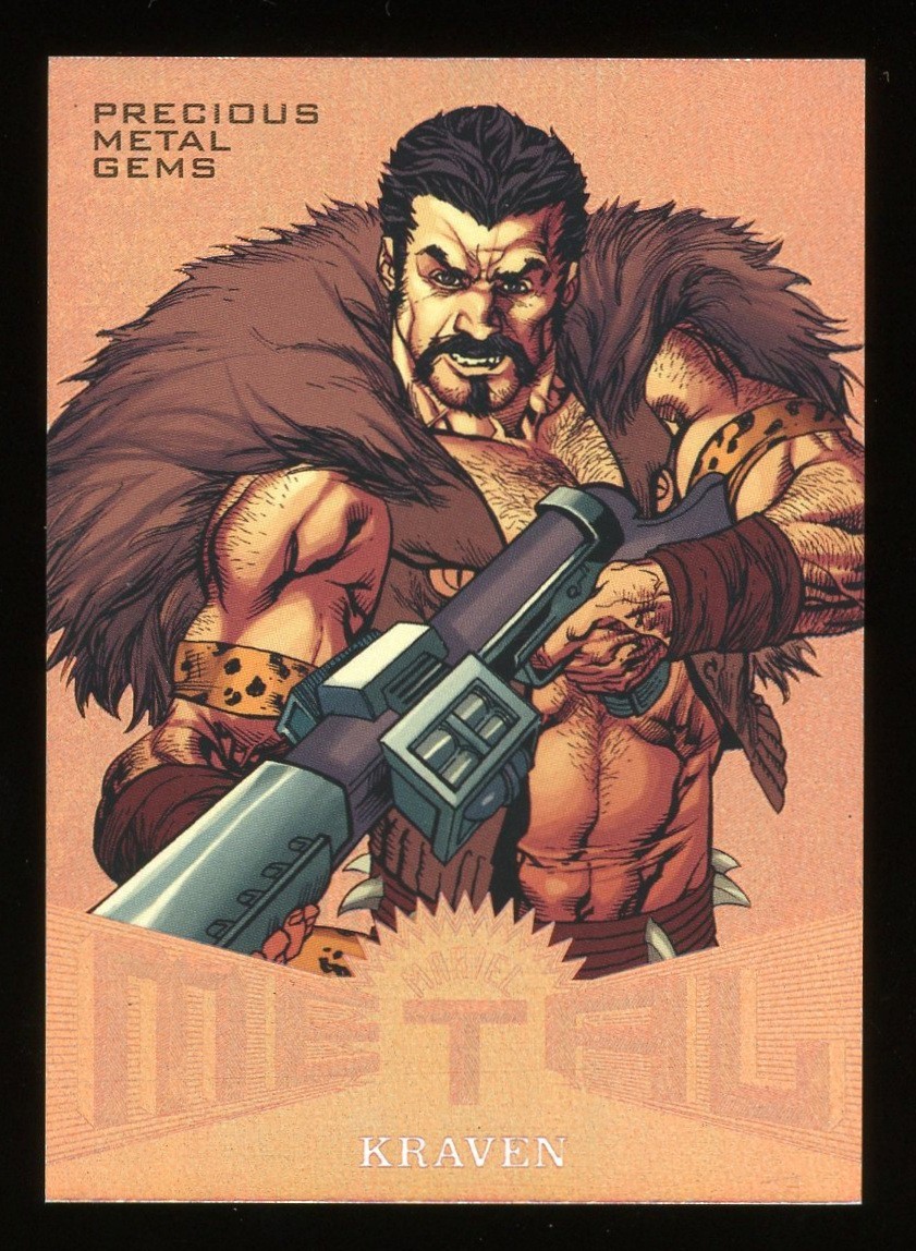 2017 Fleer Ultra Marvel Spider-Man Precious Metal Gems PMG Bronze Kraven /199