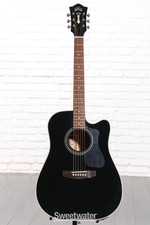 Guild D-140CE Dreadnought Acoustic-Electric Guitar - Black