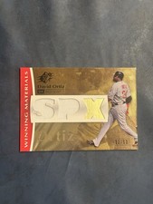 2008 SPx Winning Materials SPx Dual Patch /50 David Ortiz #WM-DO Dual Patch MLB