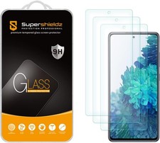 3 Pack Designed for Samsung Galaxy S20 FE 5G Tempered Glass Screen Protector