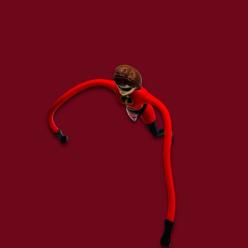 Disney McDonalds 2004 The Incredibles ELASTIGIRL Bendable 4.5'' Action Figure! - Picture 3 of 6