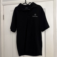 MERCEDES BENZ - POLO SHIRT - S - BLACK NEW