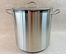 New Eneron Turbo Pot 39 Qt Stock Pot w/Lid Commercial Restaurant Stainless Steel