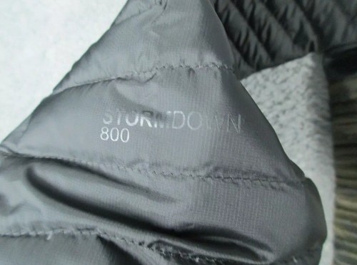 Eddie Bauer Jacket Mens XL Green Black 800 Stormdown Goose First Ascent Puffer - Picture 4 of 12