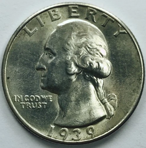 1939 D WASHINGTON QUARTER! GEM BU+++! FANTASTIC! MUST HAVE! FABULOUS! NR #P1550