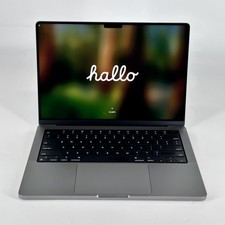 MacBook Pro 14 Space Gray 2021 3.2 GHz M1 Pro 8-Core CPU 14-Core GPU 16GB 512GB