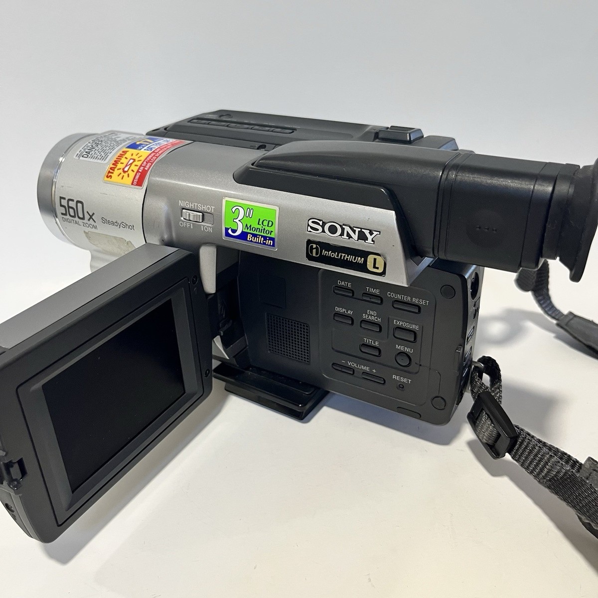 SONY VideoHi8Handycam CCD-TRV86 ⑦ Sony Handycam CCD-TRV67: Review and Test Footage - YouTube
