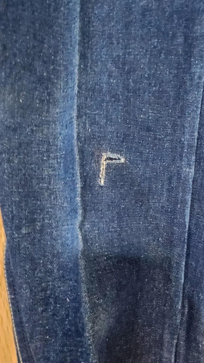 Vintage Chardon Paris High Waist Jeans Dark Blue Size 38 View 3