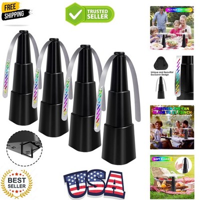 Fly Fans for Tables,Food Indoor Outside,4 Pack Portable Outdoor Picnic Fan,Ba...