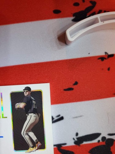 2023 National Treasures Baseball Colossal Signatures Jackson Merrill /25 - Picture 5 of 11