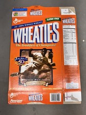 Vintage Brooklyn Dodgers Wheaties Box Jackie Robinson 43 Collector Edition 1990