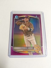 2025 Bowman Chrome BCP-52 ISMAEL JAVIER Fuchsia Refractor 131/199 1st Bowman