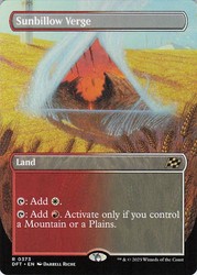 Sunbillow Verge (Borderless) - Aetherdrift