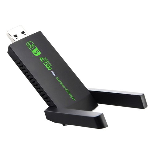 1X(USB 3.0 WiFi Adapter 1300Mbps Netzwerkkarte Dual Band 2,4G/5GHz Receive9201
