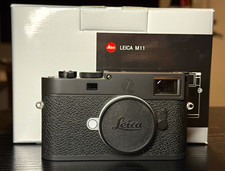 Leica M11 Digital Rangefinder Camera Body Black 60.3MP With Original Packaging