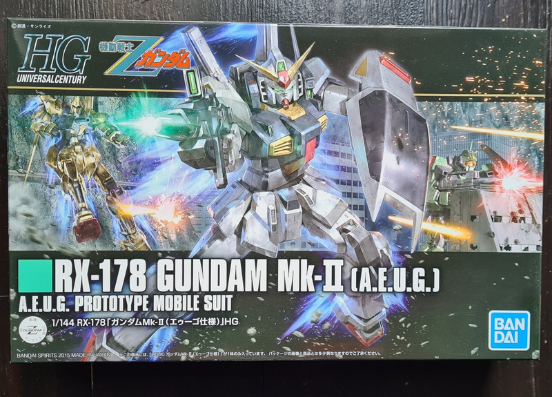 Bandai Gundam HG 1:144 RX-178 Gundam Mk-II (A.E.U.G.) Model Kit Gunpla UK
