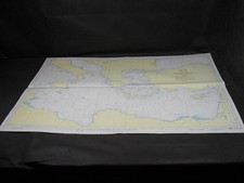 CARTA NAUTICA 350 MARE MEDITERRANEO – BACINO ORIENTALE cm 103X70,5 – 1997 II Ed.