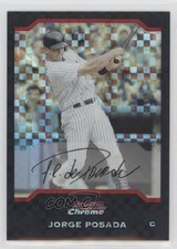 2004 Bowman Chrome X-Fractor 67/172 Jorge Posada #32 0b5f