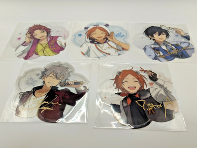 Ensemble Stars!! Die Cut Clear Card 5pcs Character Set