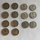 Lot of (14) - Canadian Silver Quarters  From 1949-1963