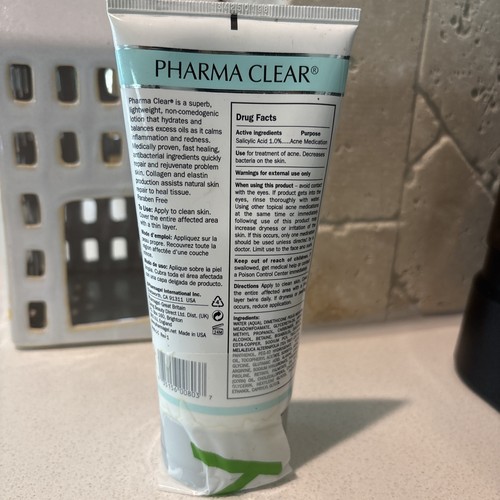 PharmaGel Pharma Clear medizinische Feuchtigkeitscreme 6 flüssige Unzen EXP12/13 - Bild 2 von 4