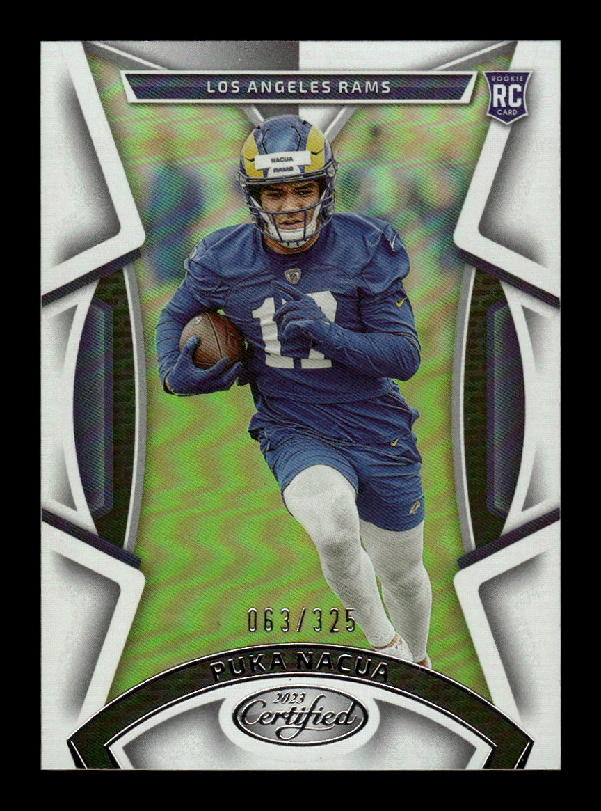 2023 Panini Certified Football Puka Nacua #143 Rookie Mirror Silver /325