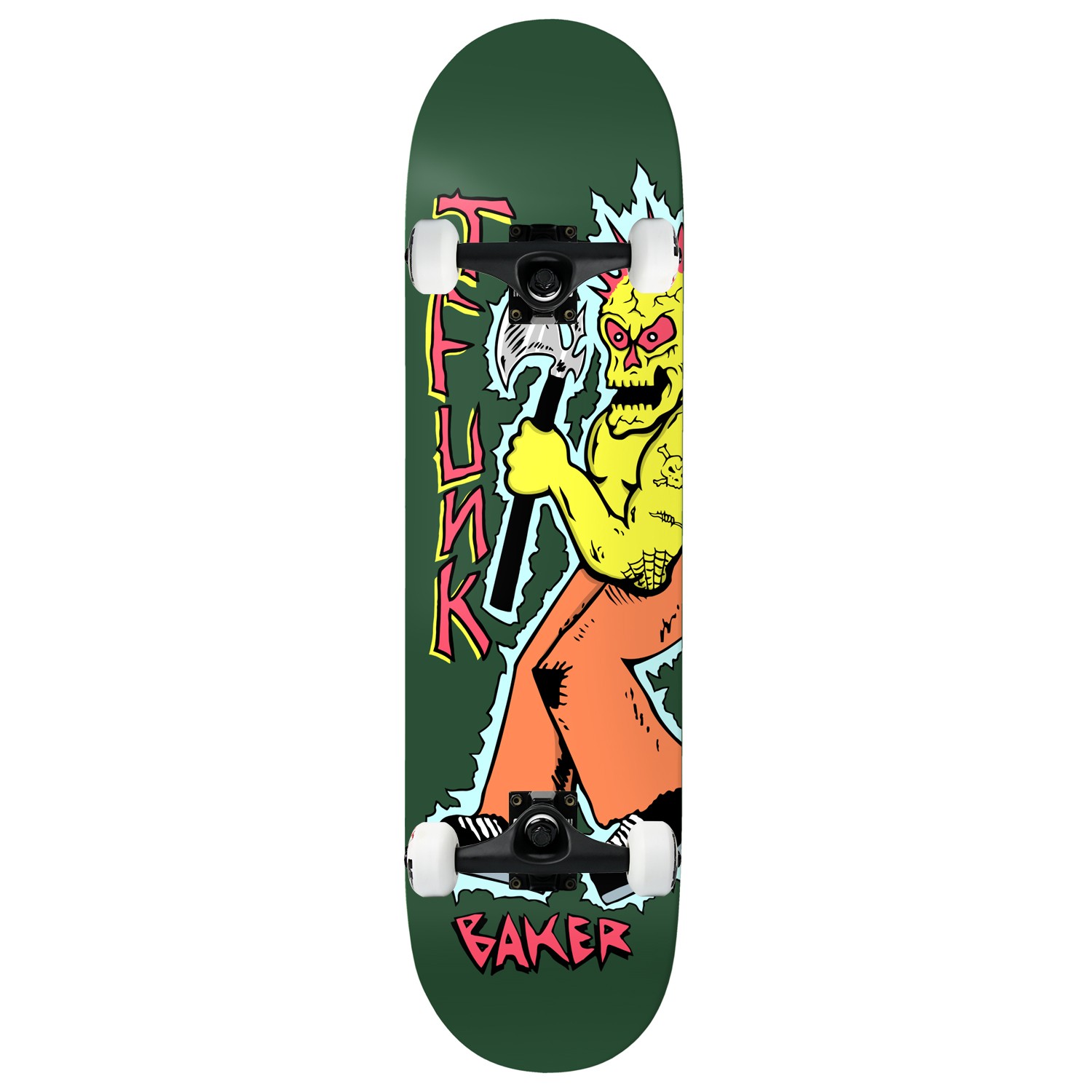 Assembly T-funk Axe Man Green 8.38" X 32" Complete