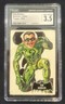 BATMAN TOPPS 1966 #36 - THE RIDDLER - BLACK BAT LOGO - CGC