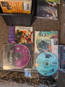 SEGA Dreamcast Bundle Lot Of 2 Consoles,Black,White,Mem Cards,Controllers Games