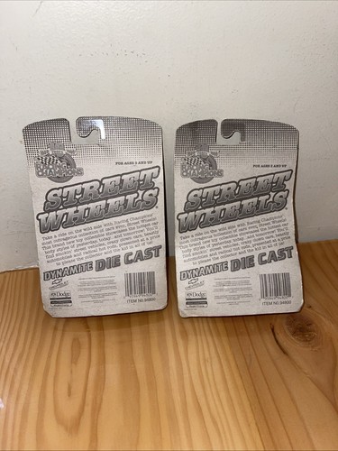 Racing Champions Street Wheels Dynamite Die Cast Lot Of 2 Cars - Picture 3 of 3