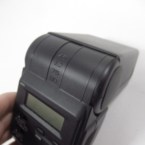 Sunpak Power Zoom 400AF Camera Flash Black With Minolta MX Fitting Plus Case - Picture 15 of 24