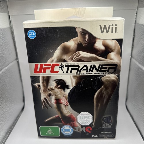 Personal UFC Trainer • Nintendo Wii Game + Leg Strap (2011) AUS PAL Complete CIB - Picture 10 of 14
