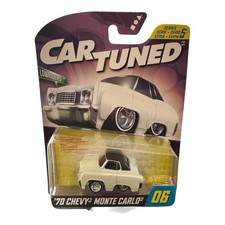 Car Tuned Series 5 70 Chevy Monte Carlo White Lowriders 06 