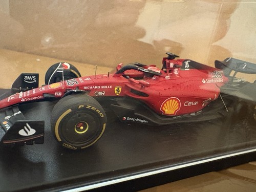 Looksmart 1/43 Ferrari F1-75 Charles Leclerc Austrian GP Winner 2022 - Picture 3 of 4