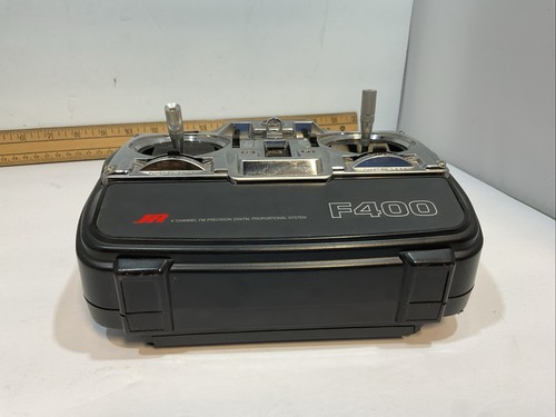 JR PROPO F-400 4-CHANNEL FM 72.390 MHz RADIO CONTROL TRANSMITTER TX W/CHARGER - Picture 8 of 12