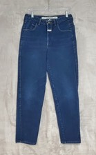 Vtg Marithe Francois Girbaud Jeans Women 11/12 Blue High Rise Denim Mom Y2K READ