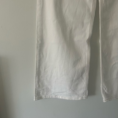 J. Crew Factory Button Fly Vintage Wide Leg Antique White Jeans 29 or 8 New - Picture 6 of 12