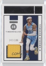 2019-20 Panini Encased Label Materials 142/199 D'Angelo Russell #LM-DLO 2u3