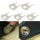 5er Pack Druckknopf Schraubenschlüssel Edelstahl für Marine und Canvas Verwend