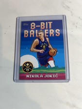 Topps 2025-26 8-Bit Ballers Nikola Jokić #8B-20 Denver Nuggets Basketball NBA